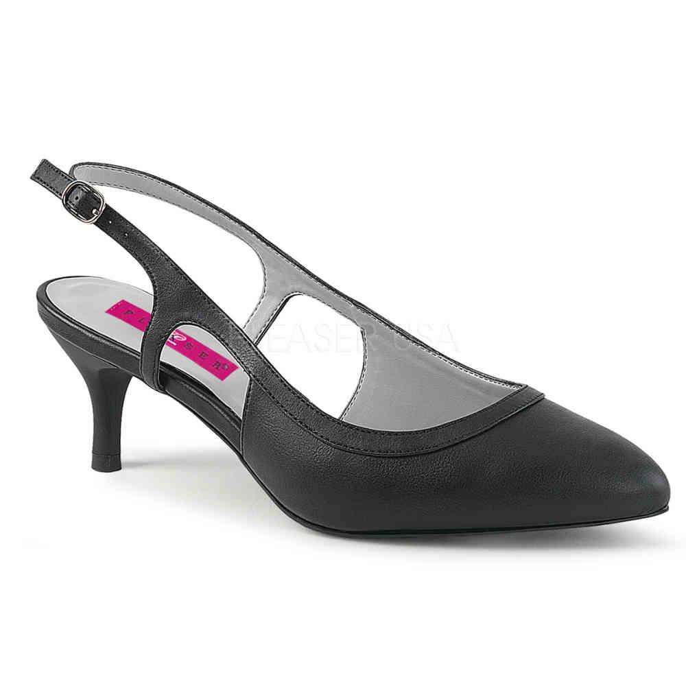 Pleaser Pink Label - KITTEN02 Pumps - Pole dance shoes - Black Product image